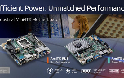 Płyty główne Mini-ITX z serii AmITX do zastosowań Edge AI i IoT