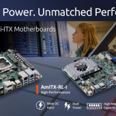 Płyty główne Mini-ITX z serii AmITX do zastosowań Edge AI i IoT