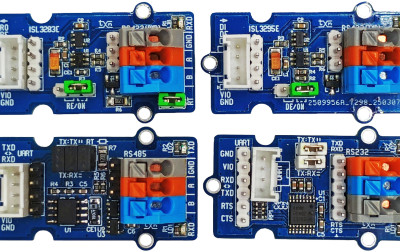 Drivery magistral szeregowych RS232, RS422, RS485 zgodne z Grove