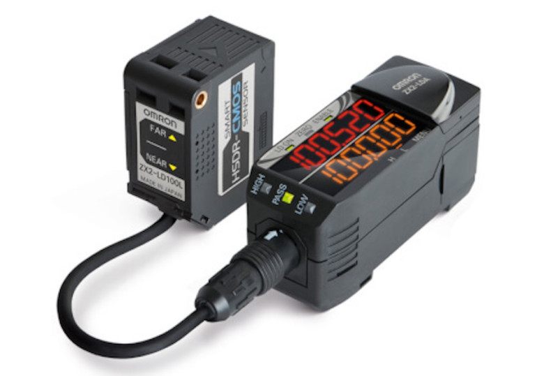 Laserowy czujnik pomiarowy z serii ZX2