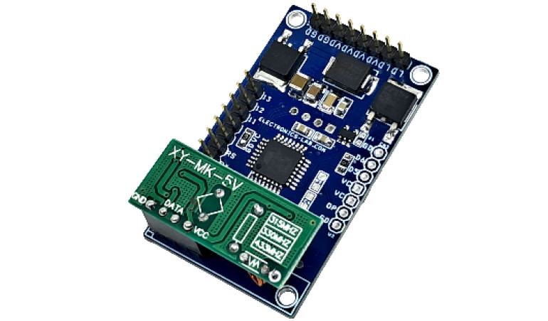 Odbiornik bezprzewodowy 434 MHz – ściemniacz LED – kompatybilny z Arduino