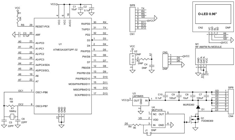 Schemat elektryczny