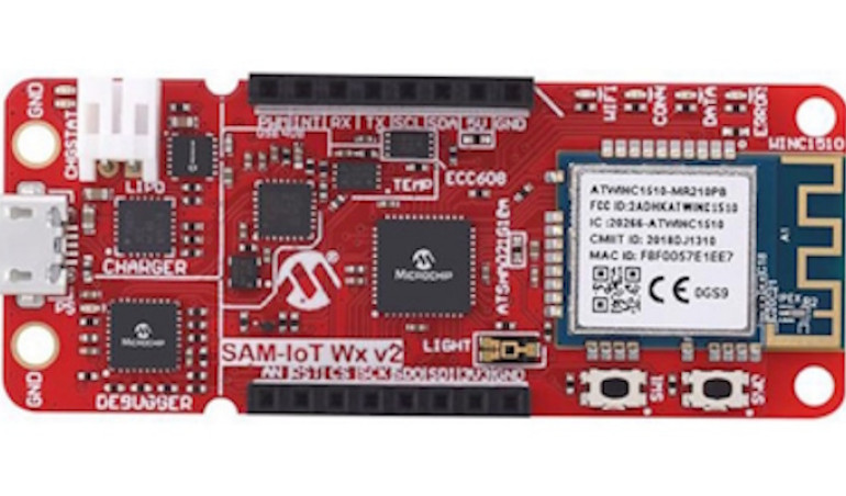 Płytka rozwojowa Microchip SAM-IoT Wx v2