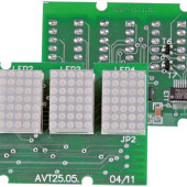 Moduł czterech wyświetlaczy LED 5×7