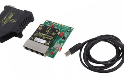 Kompaktowe przełączniki Ethernet firmy Brainboxes z serii PE