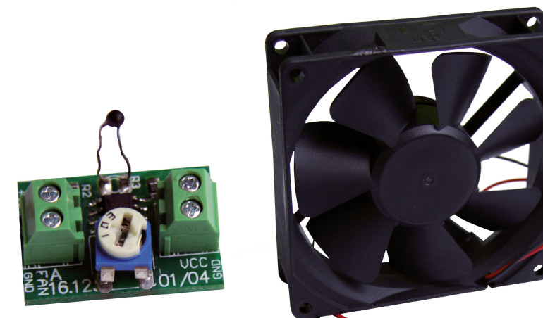 Sterownik wentylatora 12 V