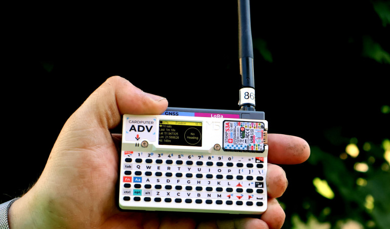 M5Stack Cardputer ADV z modułem LoRa-1262. Kieszonkowy komputer (nie tylko) edukacyjny na ESP32-S3