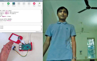 Watchbot – wykrywanie intruzów kamerą Raspberry Pi z zapisem wideo