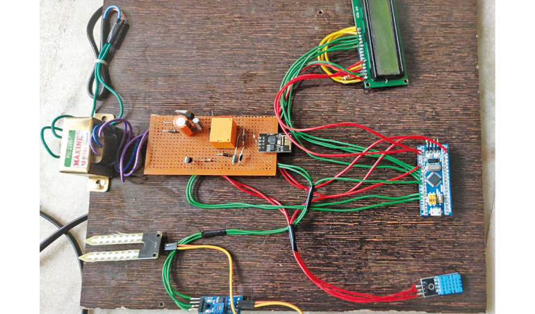 Stacja pogodowa z Internetem Rzeczy oparta na module Blue Pi II
