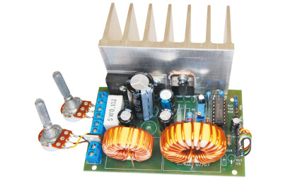 Regulowany stabilizator impulsowy 0-25 V, 0-5 A