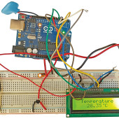 Termometr cyfrowy z modułem Arduino Uno