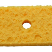 Prostokątna, celulozowa gąbka S1525-O-T produkcji EasyBraid (część Desco Industries) do łatwego czyszczenia końcówek lutowniczych
