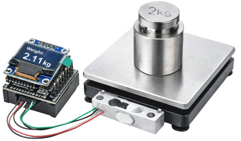 Moduł elektronicznej wagi do OLEDUINO v2