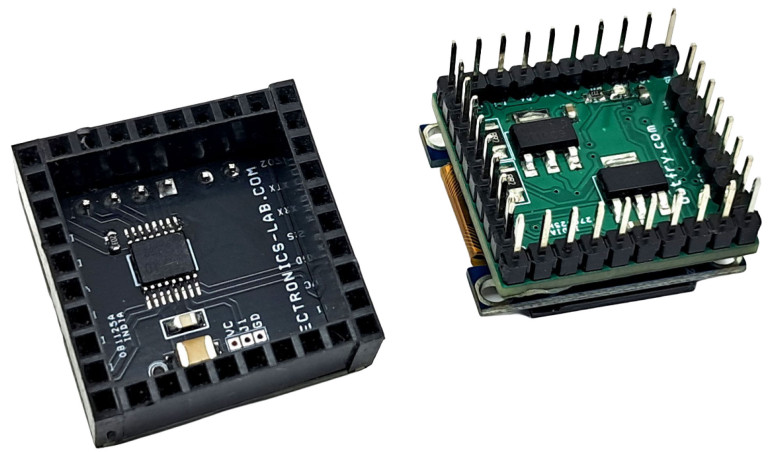 Uniwersalna nakładka sterownika silników (Motor Driver Shield) dla OLEDUINO v2