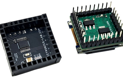 Uniwersalna nakładka sterownika silników (Motor Driver Shield) dla OLEDUINO v2