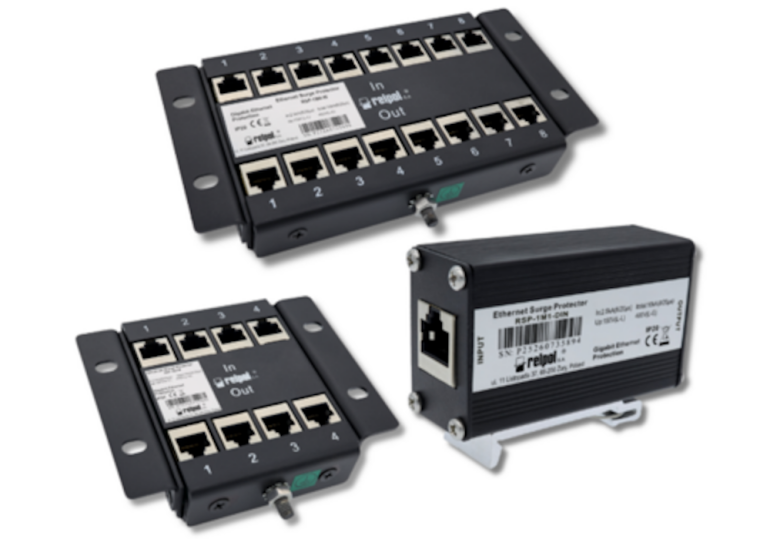 Nowe ograniczniki przepięć LAN Ethernet z serii RSP-1M
