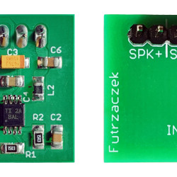 Miniaturowy wzmacniacz audio w klasie D
