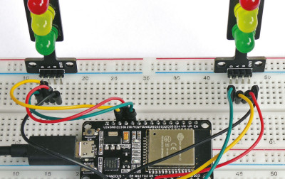 Nauka elektroniki z modułem ESP32, część 2. Wejścia i wyjścia cyfrowe