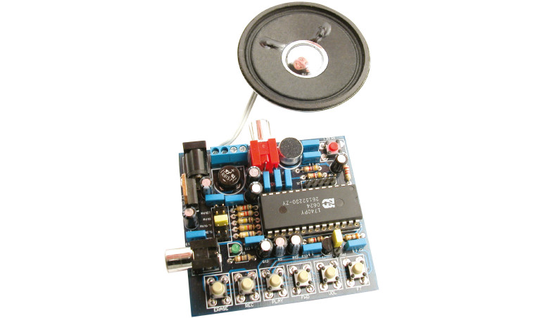 Magnetofon cyfrowy z układem ISD17xx