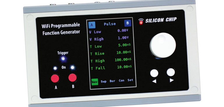 Generator funkcyjny DDS z Wi-Fi, część 2
