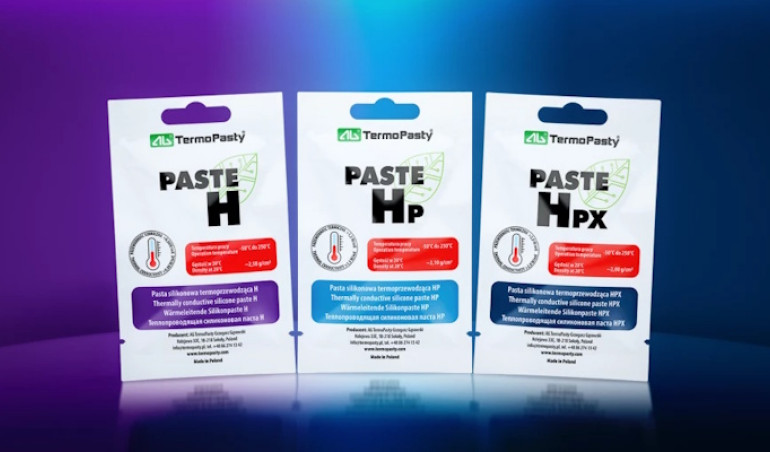Pasta termoprzewodząca H, HP czy HPX? Porównanie past silikonowych do efektywnego odprowadzania ciepła