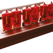 Zegar retro na lampach NIXIE