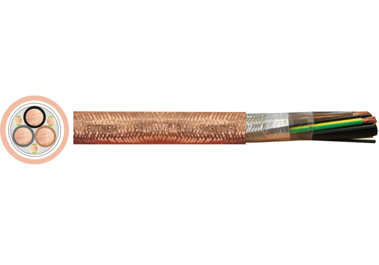 Giętki kabel przyłączeniowy BiTservo 3plus 2XSLCY-J