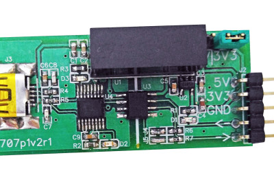 Izolowana przejściówka USB/UART