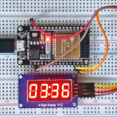 Nauka elektroniki z modułem ESP32, część 4. Wyświetlacze LED